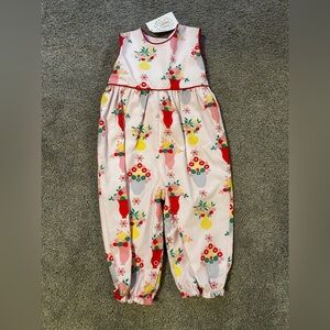NWT TBBC Sleeveless Rebecca Romper 12-18M